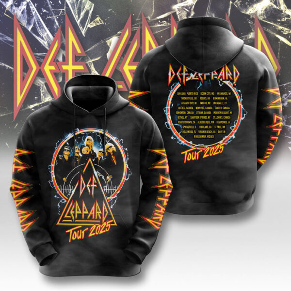 Def Leppard 3D Apparels - NGHIAVT 2305