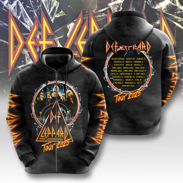 Def Leppard 3D Apparels - NGHIAVT 2305