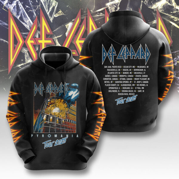 Def Leppard 3D Apparels - NGHIAVT 2321