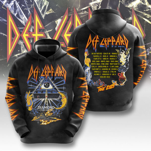 Def Leppard 3D Apparels - NGHIAVT 2323