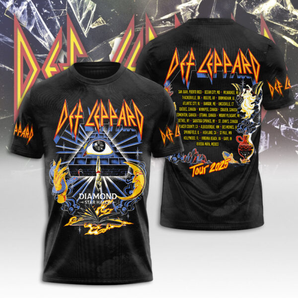 Def Leppard 3D Apparels - NGHIAVT 2323