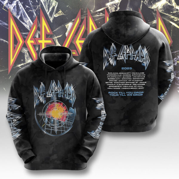 Def Leppard 3D Apparels - NGHIAVT 2436