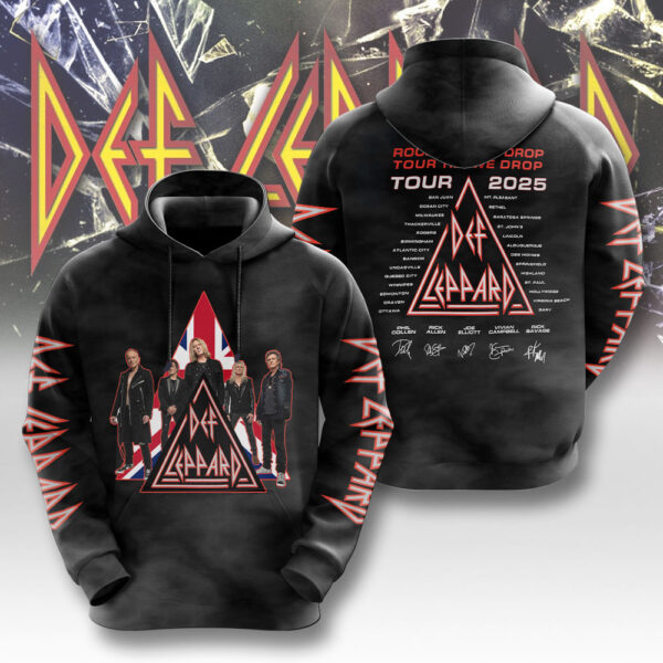 Def Leppard 3D Apparels - NGHIAVT 2437