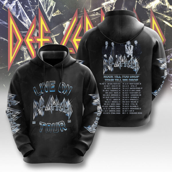 Def Leppard 3D Apparels - NGHIAVT 2438