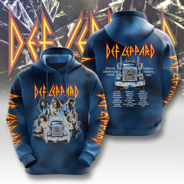 Def Leppard 3D Apparels - NGHIAVT 2440