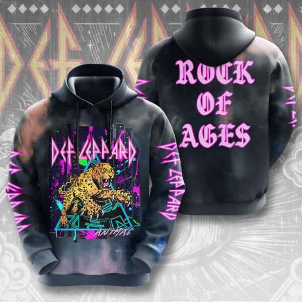 Def Leppard 3D Apparel - NGHIAVT 2444