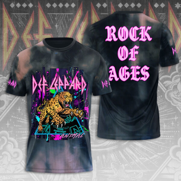 Def Leppard 3D Apparel - NGHIAVT 2444