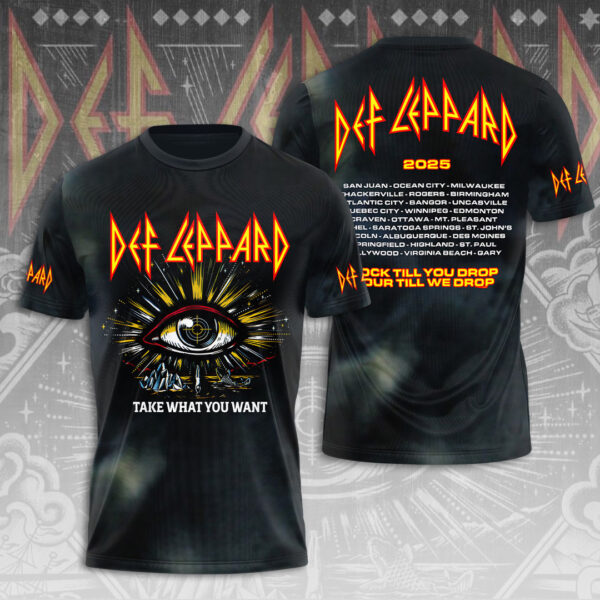 Def Leppard 3D Apparel - NGHIAVT 2445