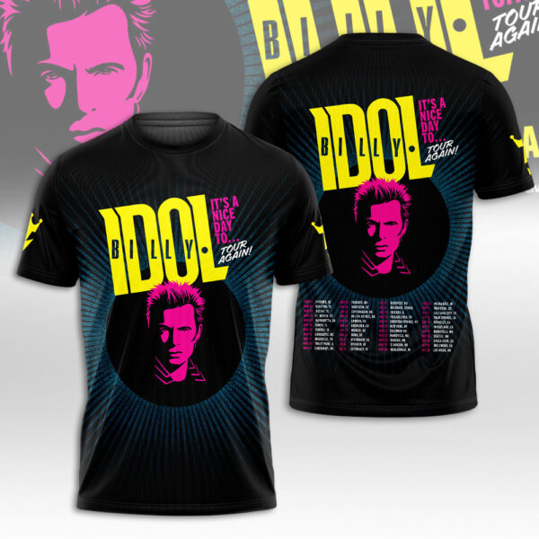 Billy Idol 3D Apparel - NGHIAVT 2451