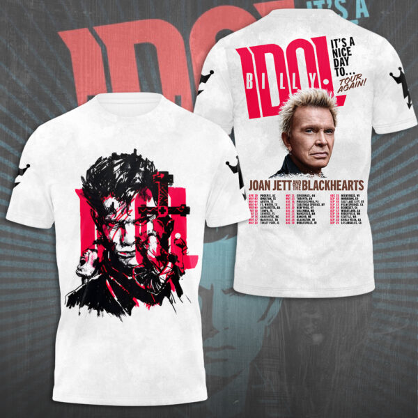 Billy Idol 3D Apparel - NGHIAVT 2452