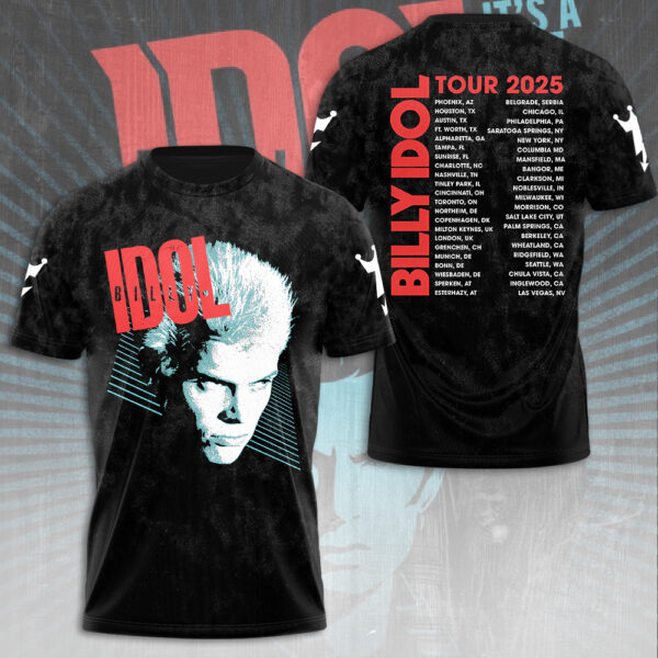 Billy Idol 3D Apparel - NGHIAVT 2454