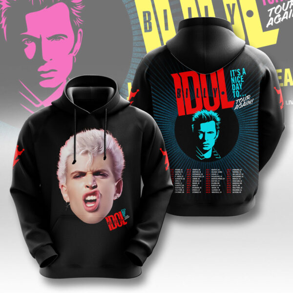 Billy Idol 3D Apparel - NGHIAVT 2455