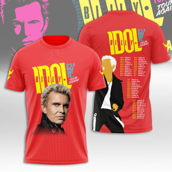 Billy Idol 3D Apparel - NGHIAVT 2457