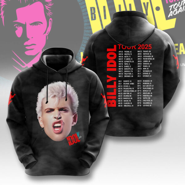 Billy Idol 3D Apparel - NGHIAVT 2458