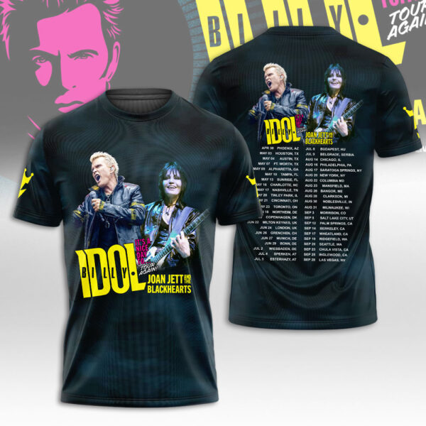 Billy Idol 3D Apparel - NGHIAVT 2459