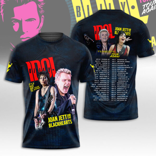 Billy Idol 3D Apparel - NGHIAVT 2460