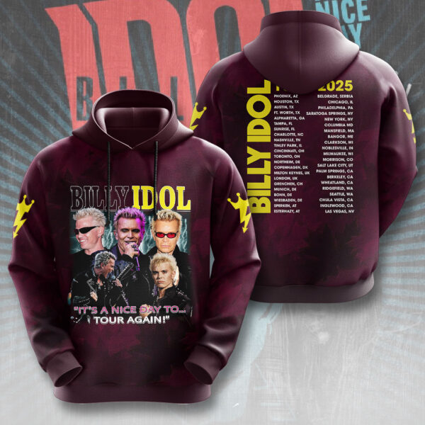 Billy Idol 3D Apparel - NGHIAVT 2517