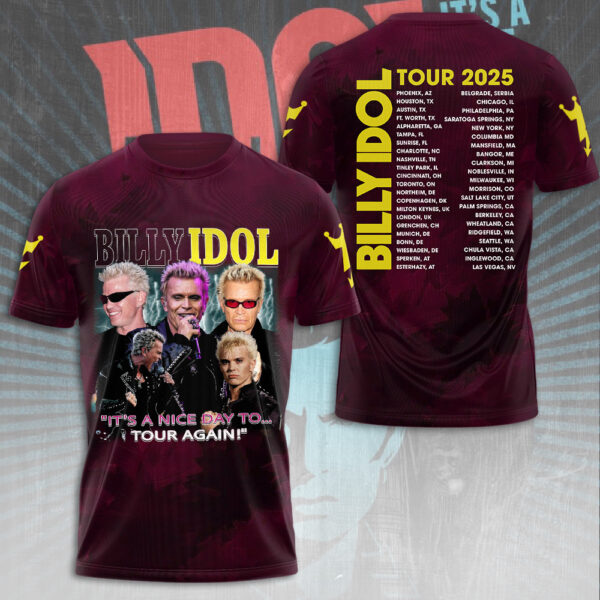 Billy Idol 3D Apparel - NGHIAVT 2517