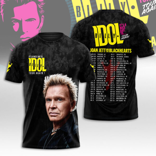Billy Idol 3D Apparel - NGHIAVT 2520