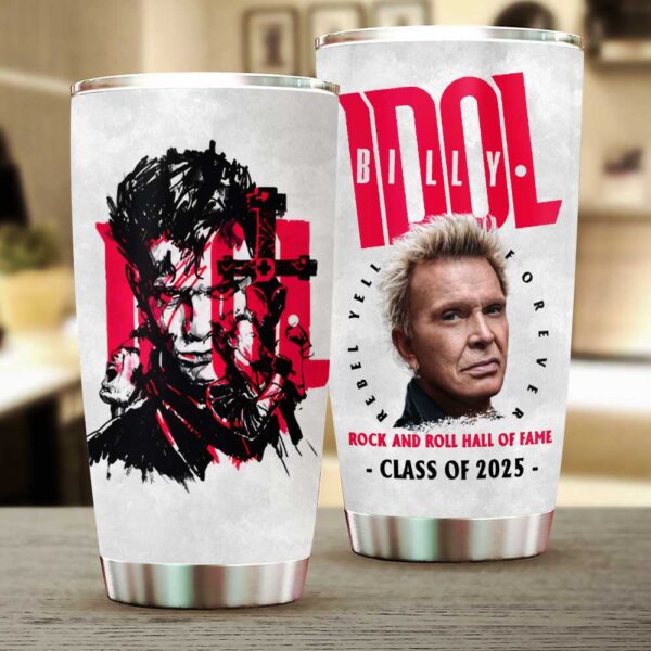 Billy Idol Tumbler Cup - NGHIAVT 2521