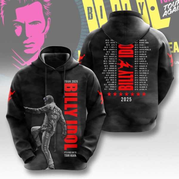 Billy Idol 3D Apparel - NGHIAVT 2524
