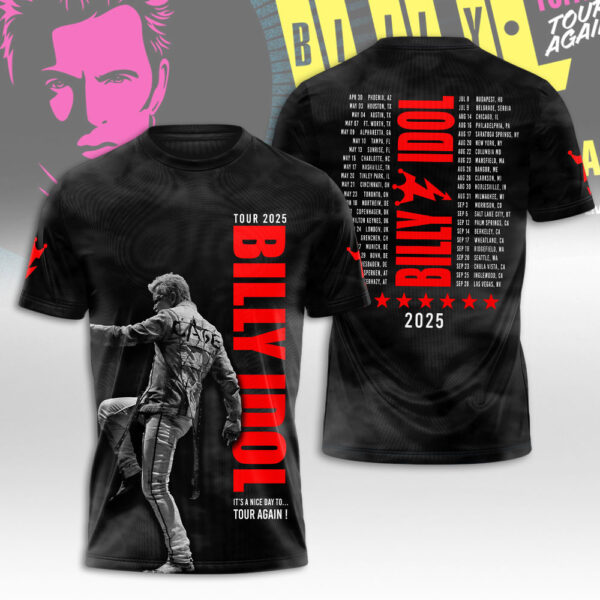 Billy Idol 3D Apparel - NGHIAVT 2524