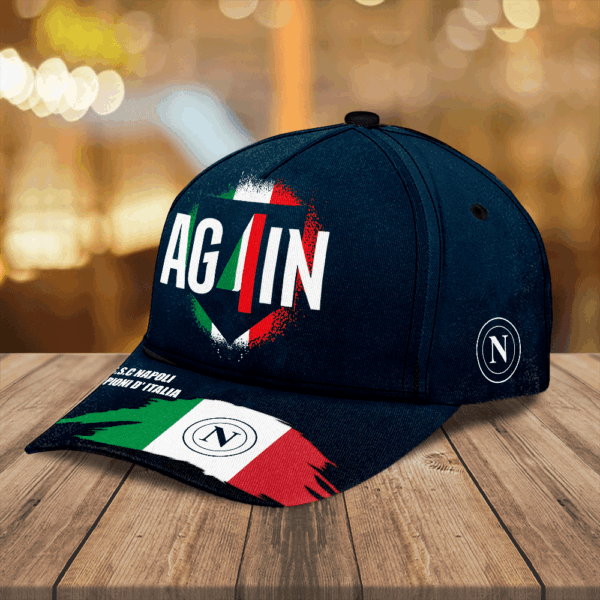 S.S.C. Napoli Classic Cap - NGHIAVT 2526.1