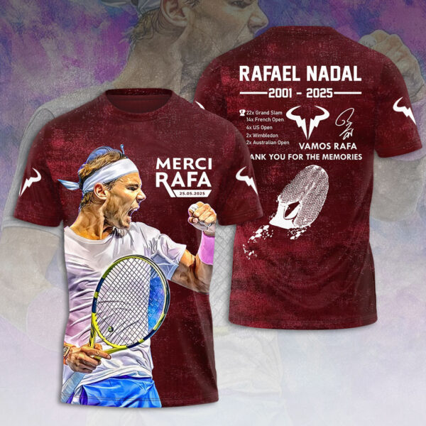 Rafael Nadal 3D Apparel - NGHIAVT 2564
