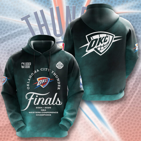 Oklahoma City Thunder 3D Apparel - NGHIAVT 2571