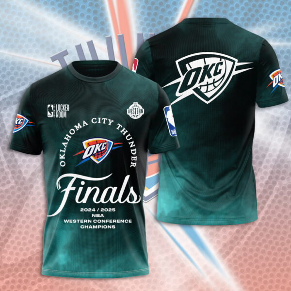 Oklahoma City Thunder 3D Apparel - NGHIAVT 2571