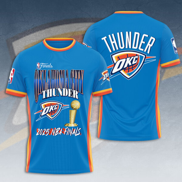 Oklahoma City Thunder 3D Apparel - NGHIAVT 2572