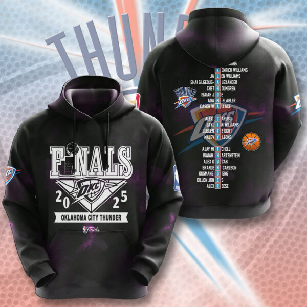 Oklahoma City Thunder 3D Apparel - NGHIAVT 2574