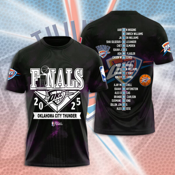 Oklahoma City Thunder 3D Apparel - NGHIAVT 2574