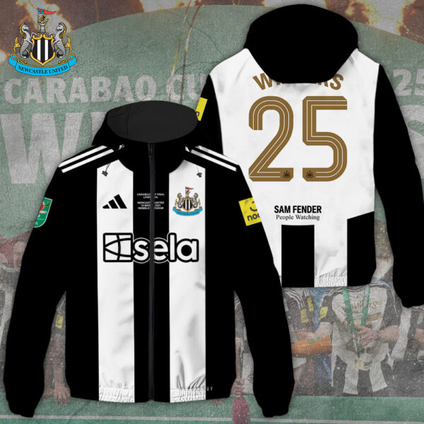 Newcastle United 3D Windbreaker Jacket - TANTN 13203