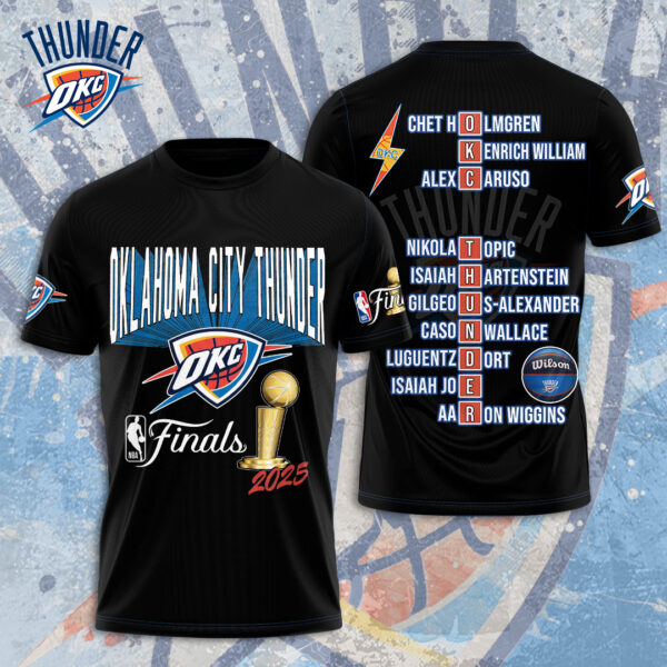 Oklahoma City Thunder 3D Apparel - MAITM 11315