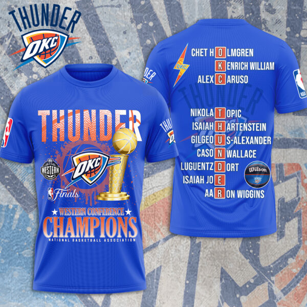 Oklahoma City Thunder 3D Apparel - MAITM 11319