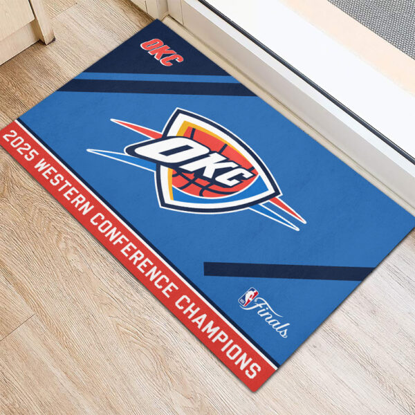Oklahoma City Thunder Foldable Doormat - TANTN 13172