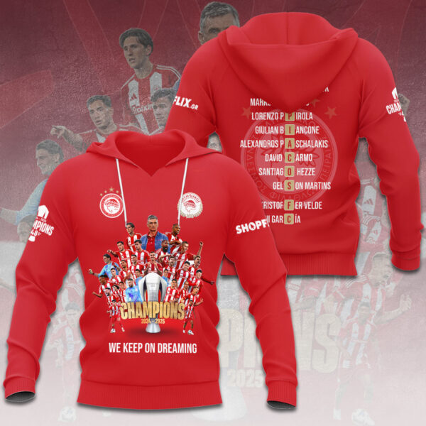 Olympiakos F.C. 3D Apparel - HOATT 10237
