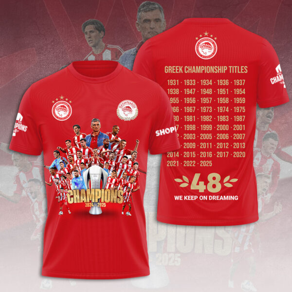 Olympiakos F.C. 3D Apparel - HOATT 10231