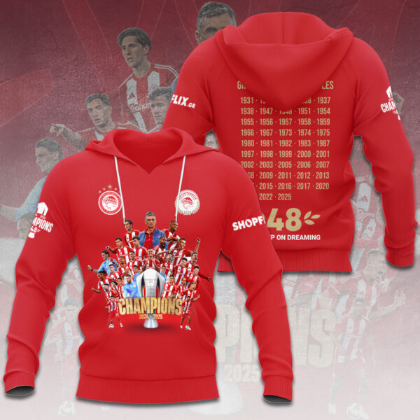 Olympiakos F.C. 3D Apparel - HOATT 10231