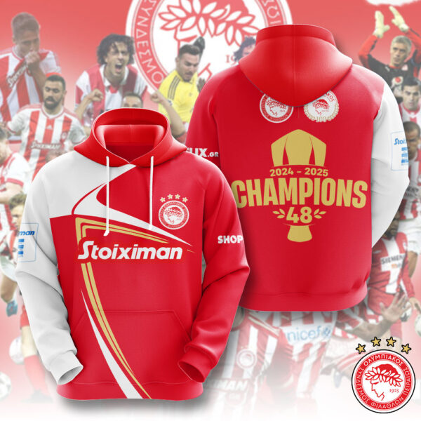 Olympiakos F.C. 3D Apparel - HOATT 10236