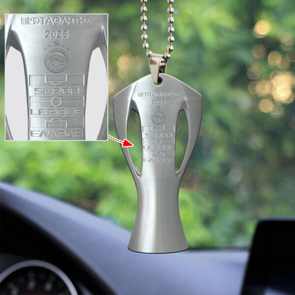 Olympiakos F.C. Custom Shape 2-sided Acrylic Car Ornament - MAITM 10972