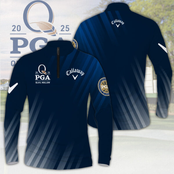 Golf PGA Championship x CALW Long Sleeve Quarter Zip Jersey - MAITM 10992