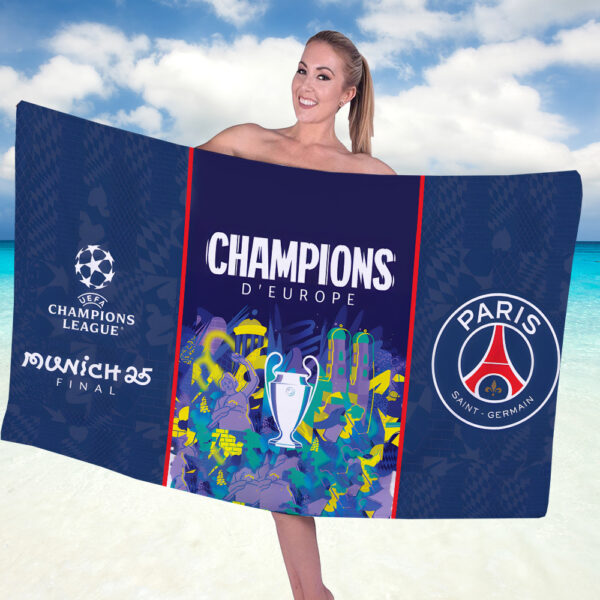 Paris Saint-Germain Rectangle Beach Towel - TANTN 13235