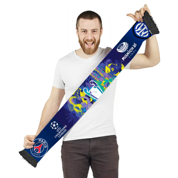 Paris Saint-Germain Ruffneck Soccer Scarf - MAITM 11075