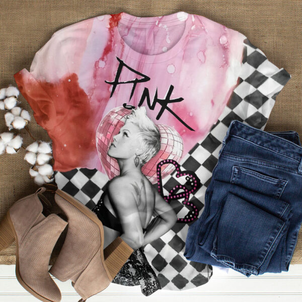 P!NK 3D T-Shirt - VANDH 4517
