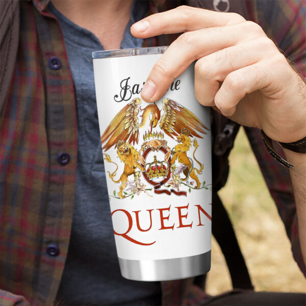 Personalized Queen Band Tumbler Cup - VANDH 4506