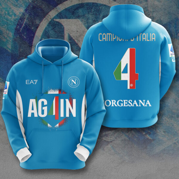 S.S.C. Napoli 3D Apparel - MAITM 11236