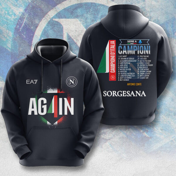 S.S.C. Napoli 3D Apparel - MAITM 11244