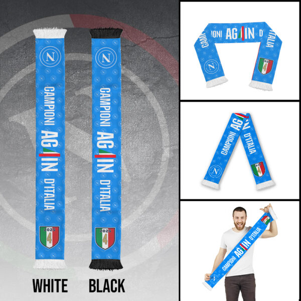 S.S.C. Napoli Ruffneck Soccer Scarf - HOATT 10846